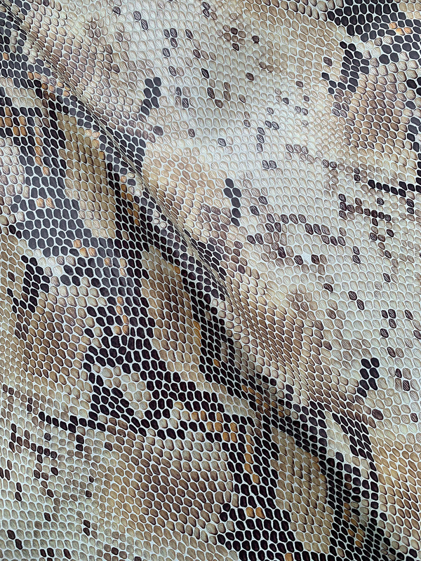 snake print leather Manufacturer
