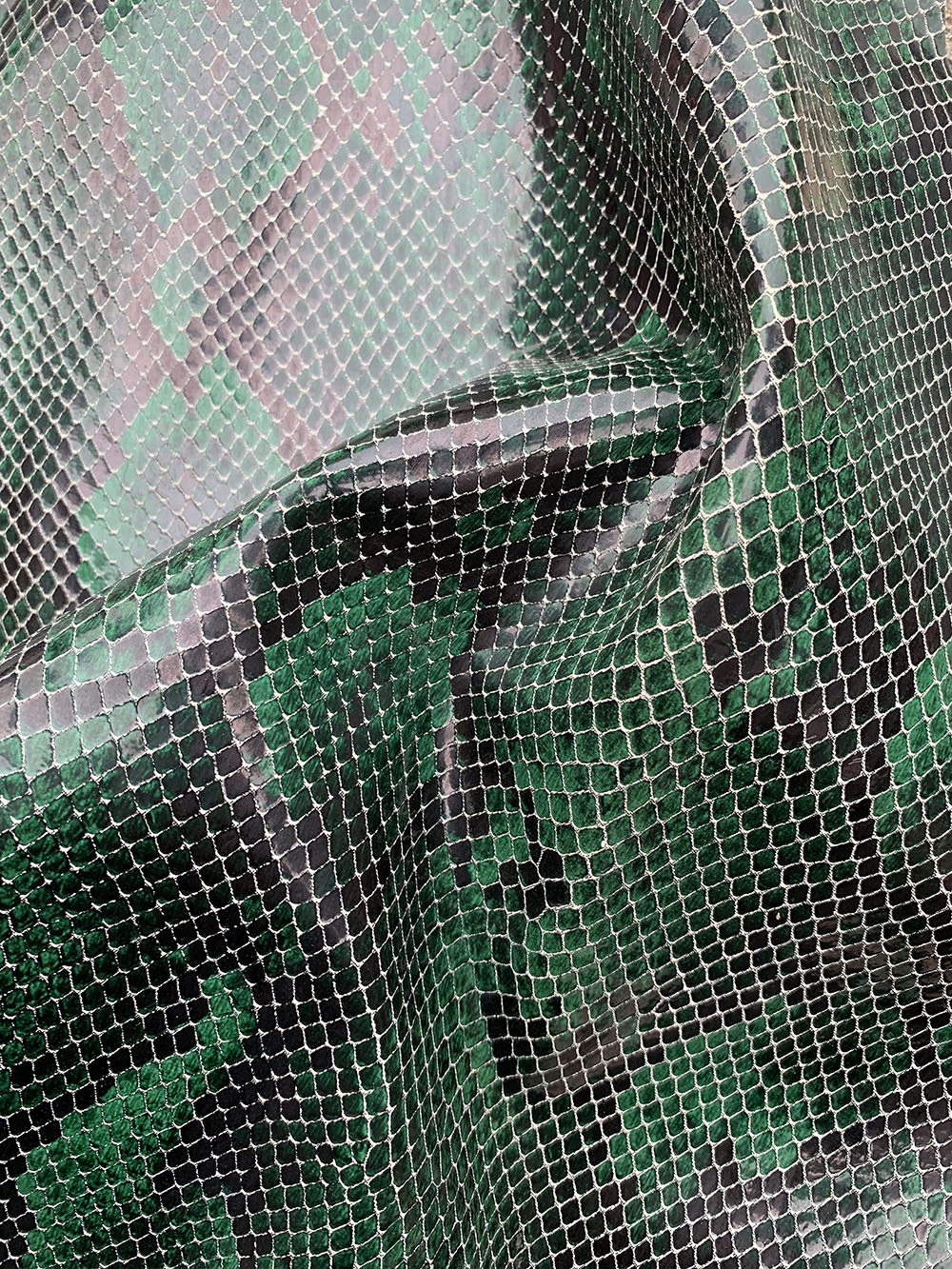 snakeskin leather fabric